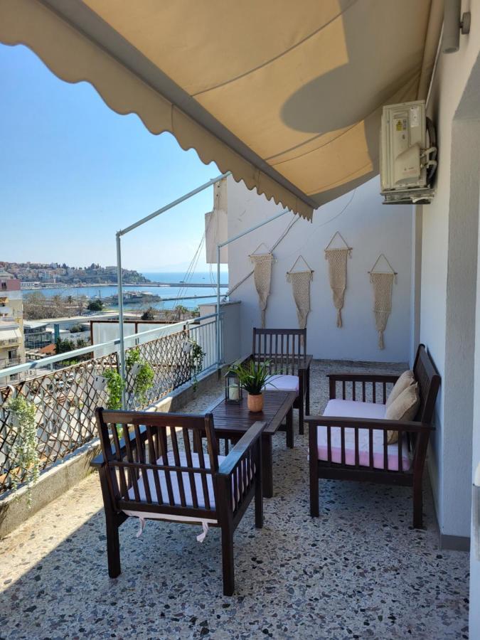 Roof Garden-Studio Appartement Kavala Buitenkant foto